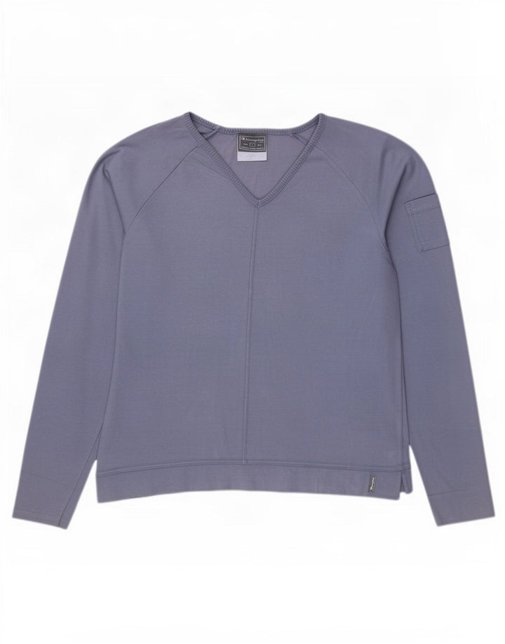 Champion γυναικείο τοπ μακρυμάνικο UK 16 Large Blue