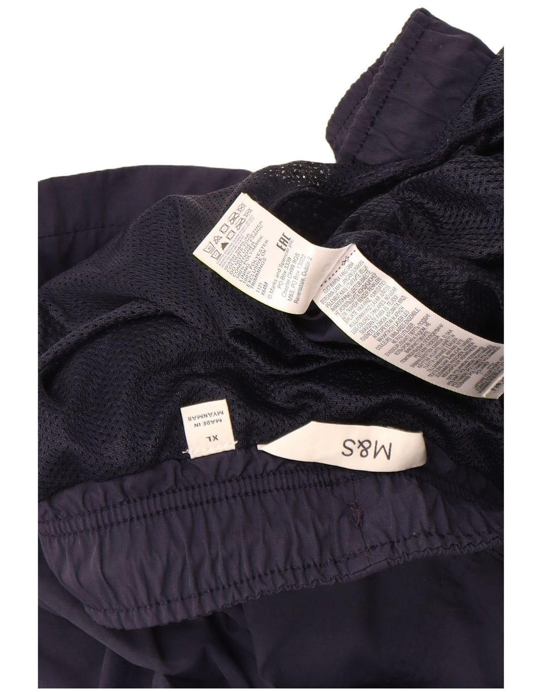 MARKS & SPENCER Ανδρικό σορτς κολύμβησης XL Navy Blue Polyamide