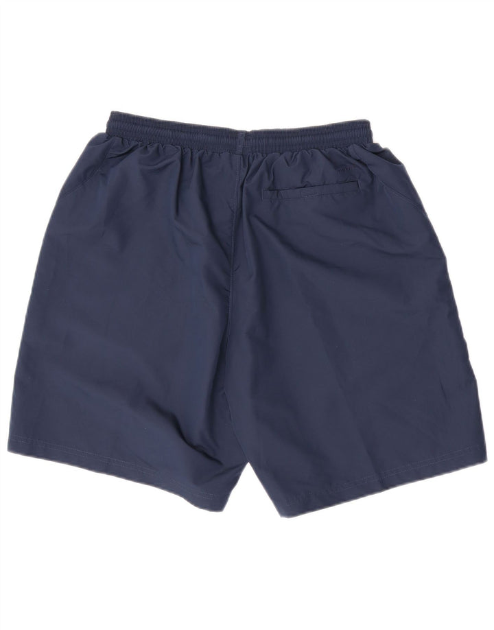 Ανδρικό αθλητικό σορτς Nike Dri Fit με μεγάλο μπλε ναυτικό πολυεστέρα