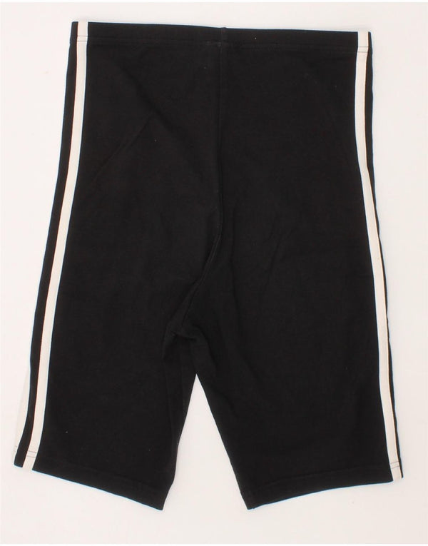 ADIDAS Boys Sport Shorts 9-10 Years  Black Cotton