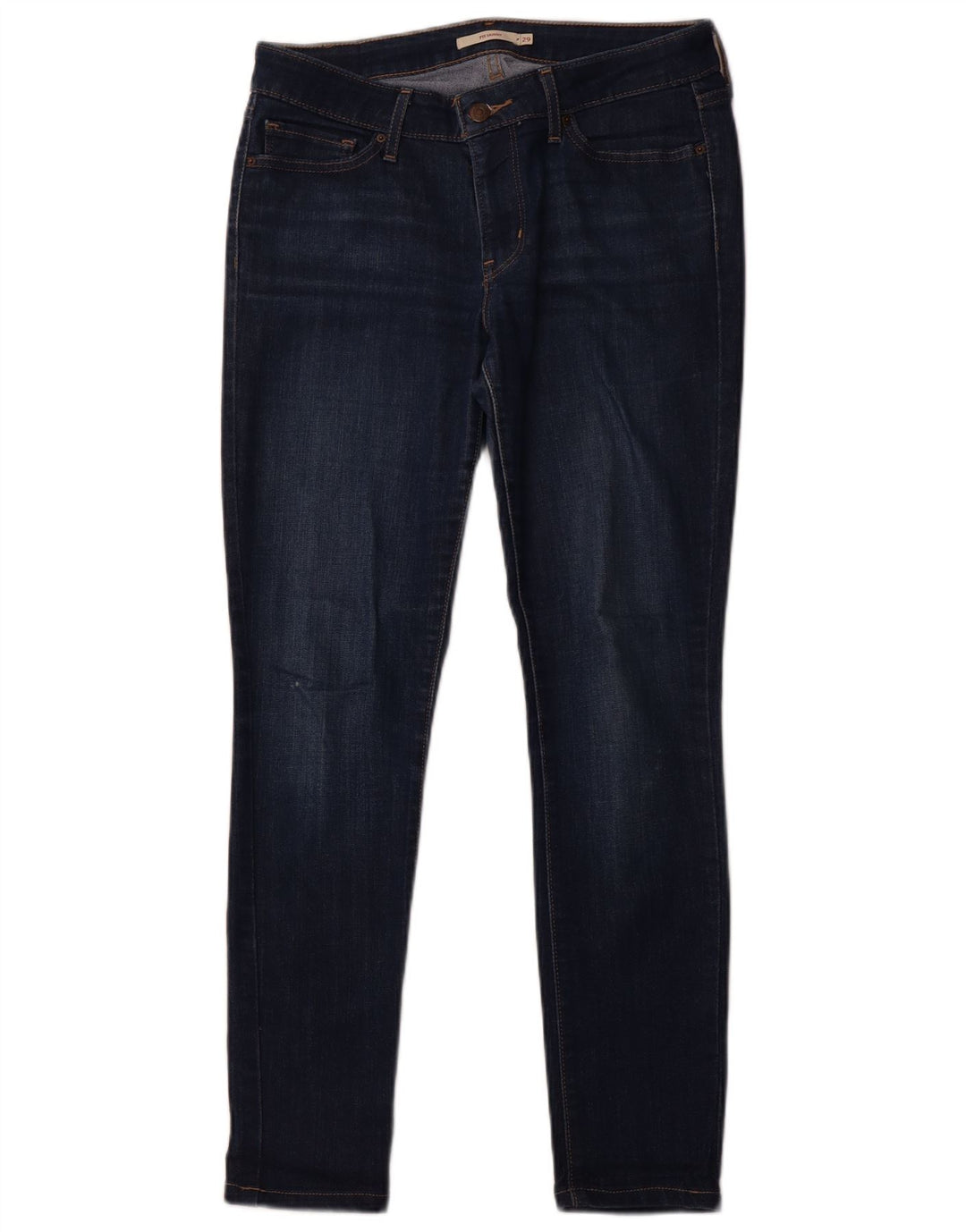 LEVI'S Γυναικείο 711 Skinny Jeans W29 L29 Navy Blue Cotton