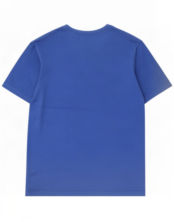 Ανδρικό μπλουζάκι Nike Dri Fit Μπλουζάκι από μεσαίο μπλε βαμβακερό