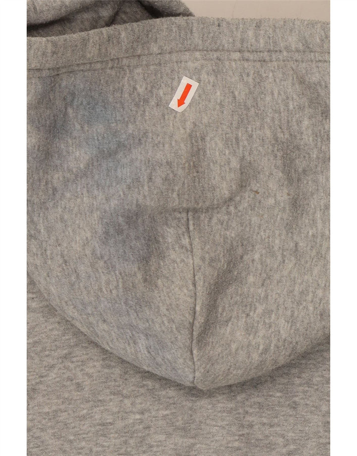 CHAMPION Ανδρικό γραφικό φούτερ με κουκούλα XL Βαμβακερό γκρι