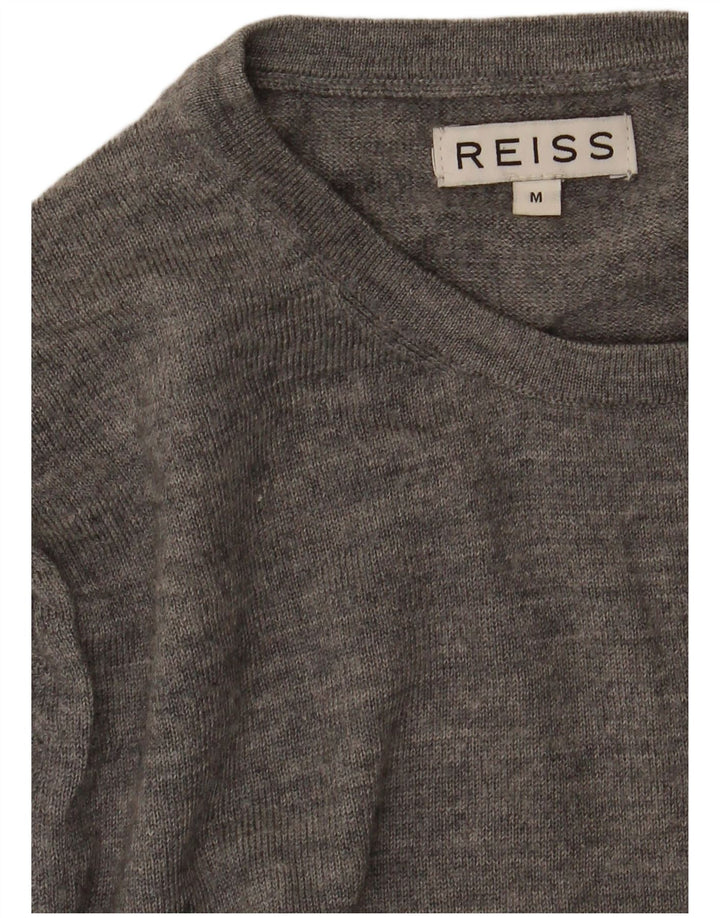 Ανδρικό πουλόβερ Reiss Crew Neck Jumper Medium Grey Flecked