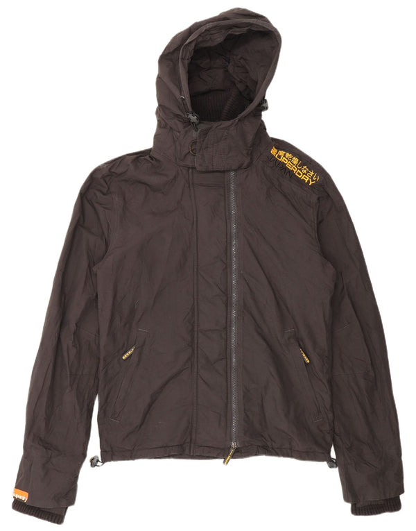 Superdry Ανδρικό Windcheater Graphic Windbreaker Jacket UK 36 Small Black