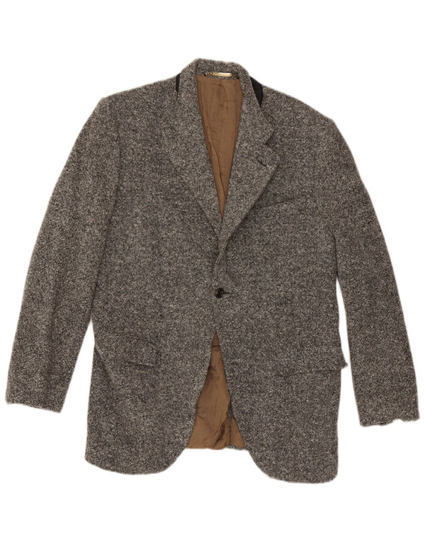 Dolce & Gabbana Ανδρικό σακάκι με 1 κουμπί IT 52 XL μαλλί