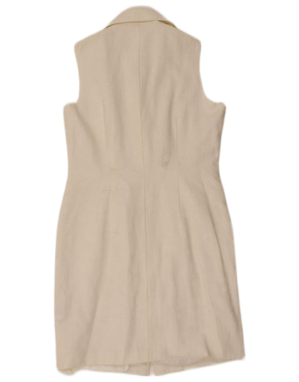 Γυναικείο αμάνικο πουκάμισο C&A UK 14 Medium White Polyester