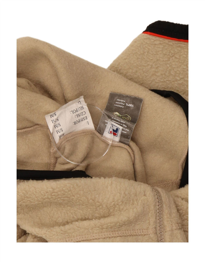 Fila Ανδρικό Fleece Jacket UK 36 Small Beige Polyester