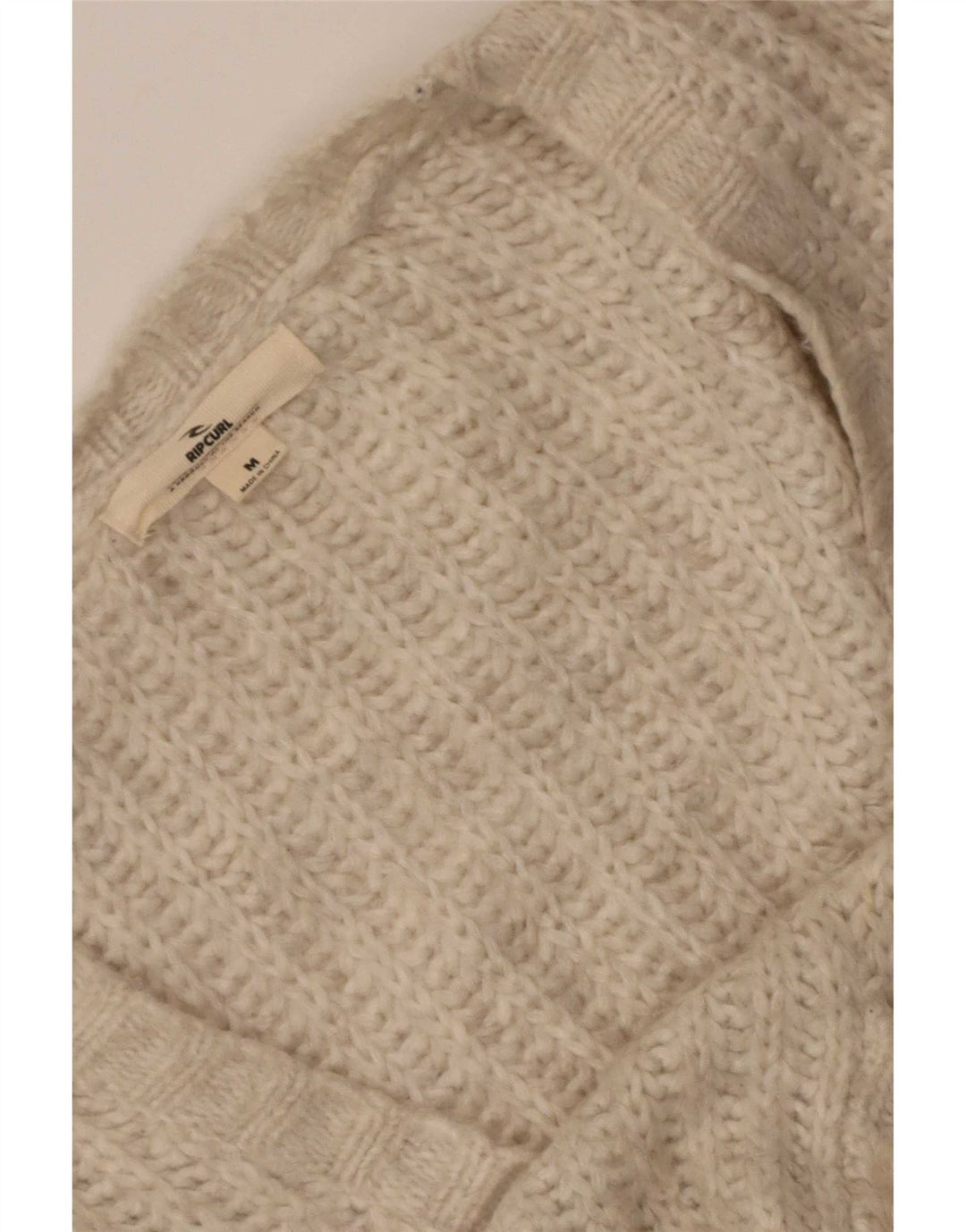 Γυναικείο πουλόβερ με ζακέτα Rip Curl UK 14 Medium Beige