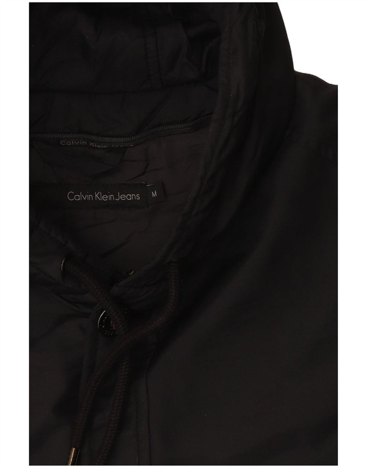 Calvin Klein Ανδρικό μπουφάν με κουκούλα UK 38 Medium Black