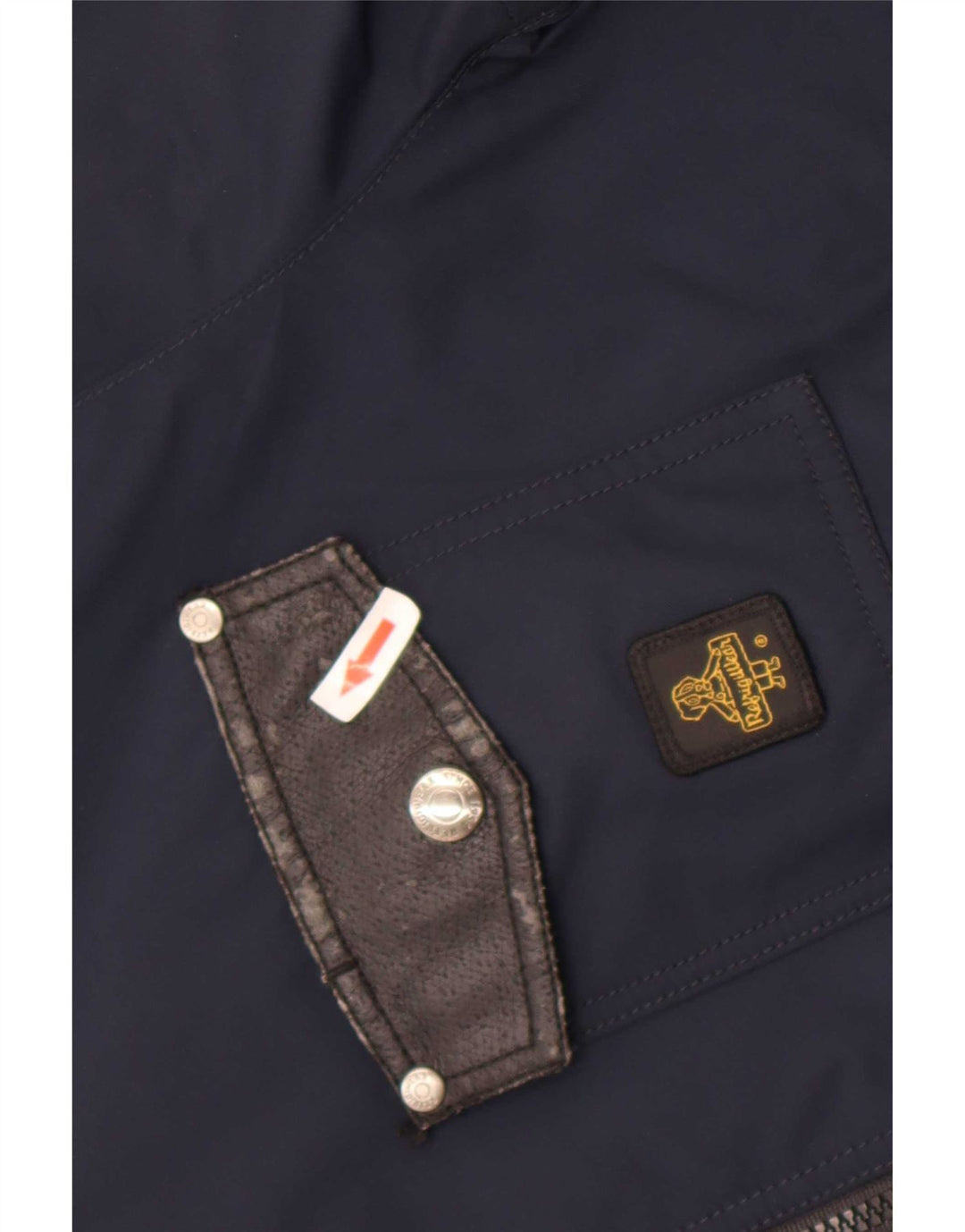 Ανδρικό μπουφάν βροχής Refrigiwear IT 48 Medium Navy Blue Colorblock Nylon
