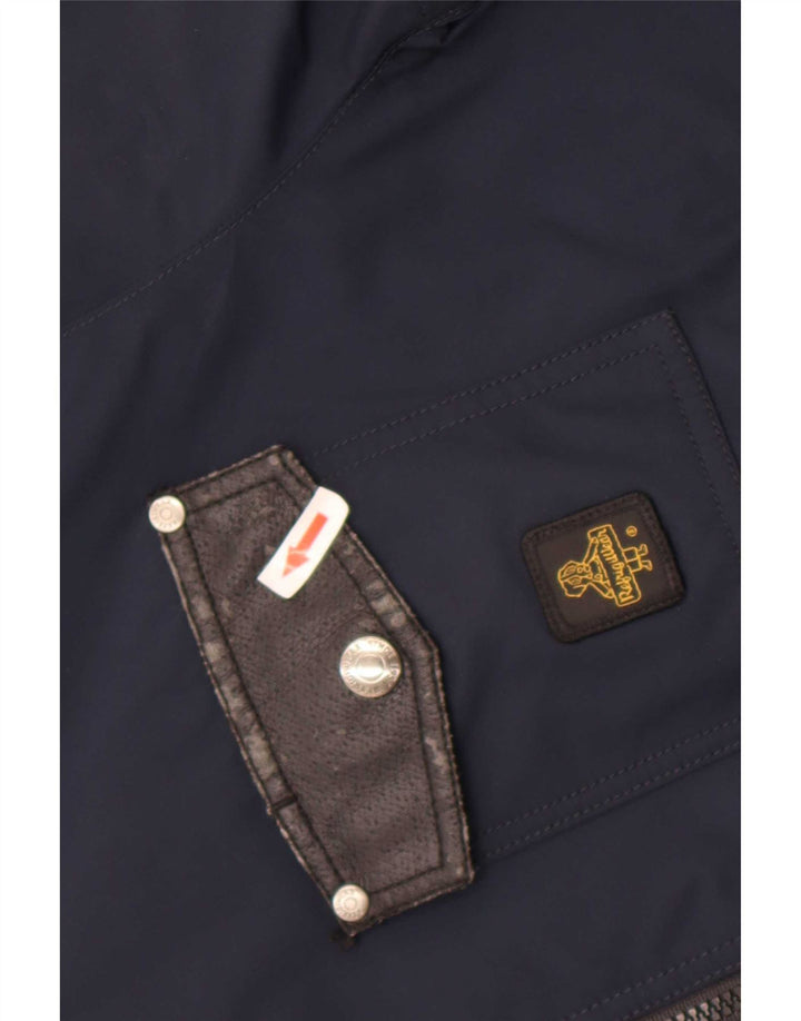Ανδρικό μπουφάν βροχής Refrigiwear IT 48 Medium Navy Blue Colorblock Nylon