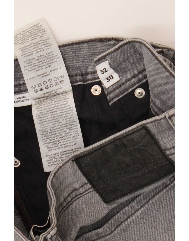 Jack & Jones Ανδρικό GLENN Slim Jeans W32 L30 Γκρι βαμβακερό