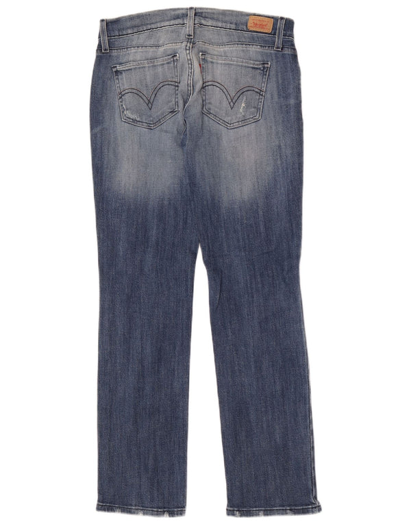 Γυναικείο Levi's 524 Super Low Straight Jeans US 9 Medium W30 L30 Μπλε βαμβακερό