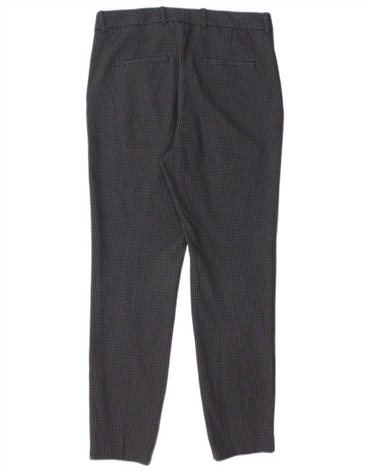 Zara Γυναικείο Slim Suit Παντελόνι EU 40 Medium W30 L28 Grey Houndstooth