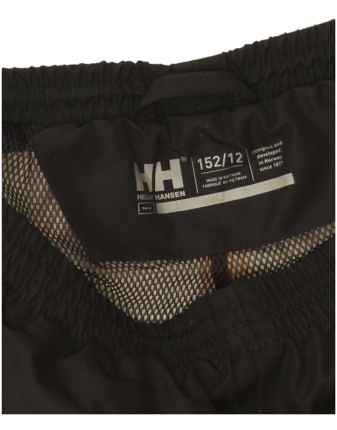 Helly Hansen Boys Windbreaker Παντελόνι 11-12 ετών Μαύρο Πολυεστέρα