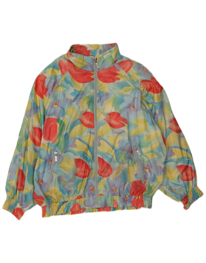 Perry Γυναικεία φόρμα Oversized Top Jacket IT 44 Medium Blue Floral