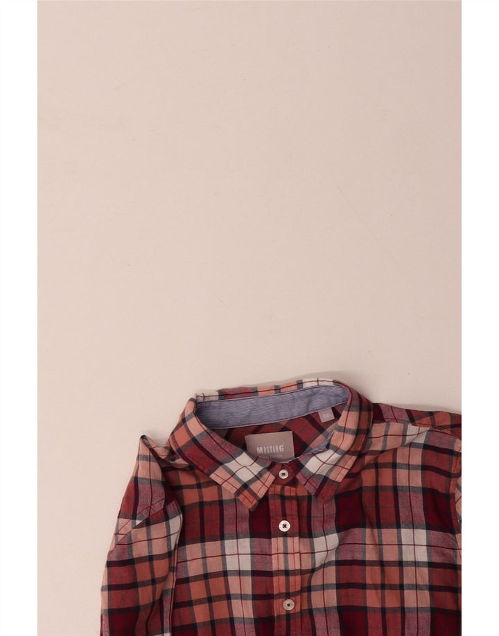 MUSTANG Γυναικείο πουκάμισο EU 36 Small Pink Check Cotton