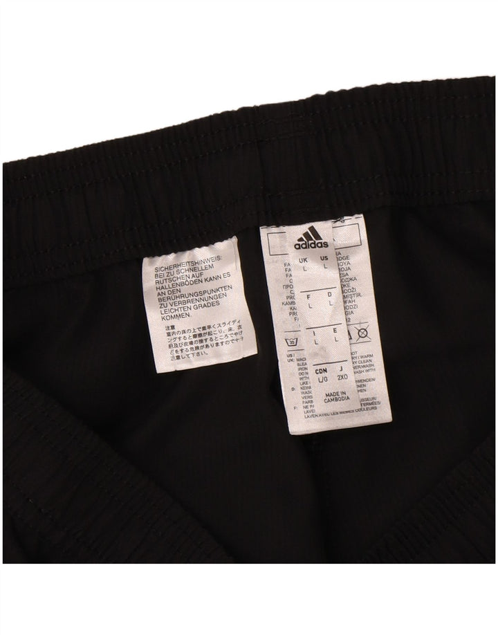 Ανδρική αθλητική φόρμα Adidas Aeroready Παντελόνι μεγάλο μαύρο πολυεστέρα