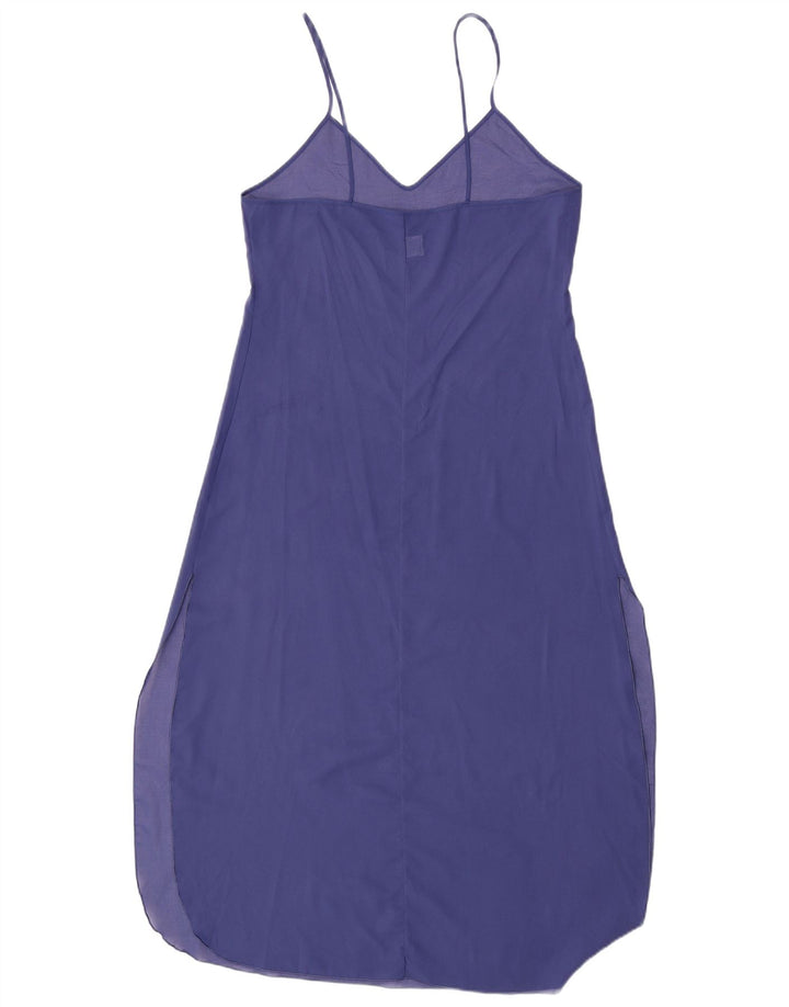 Vintage Γυναικείο Beach See Through Slip Dress IT 44 Medium Purple Polyester