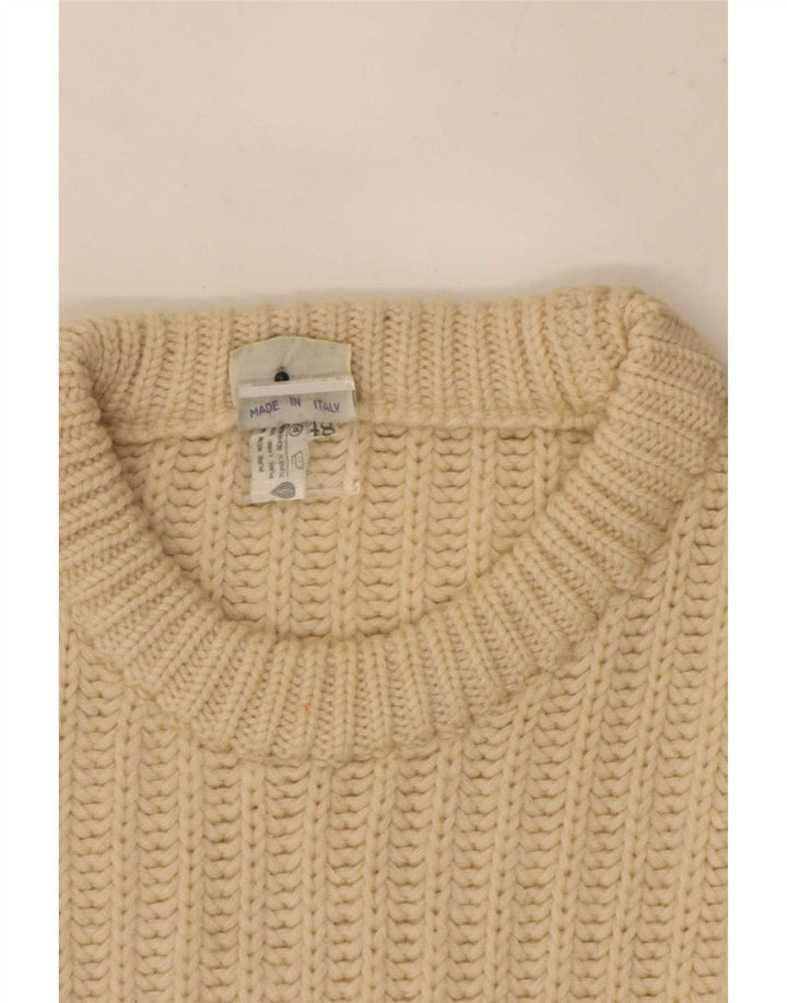 Ανδρικό πουλόβερ Ocean Star Crew Neck Jumper IT 48 Medium Beige Colourblock