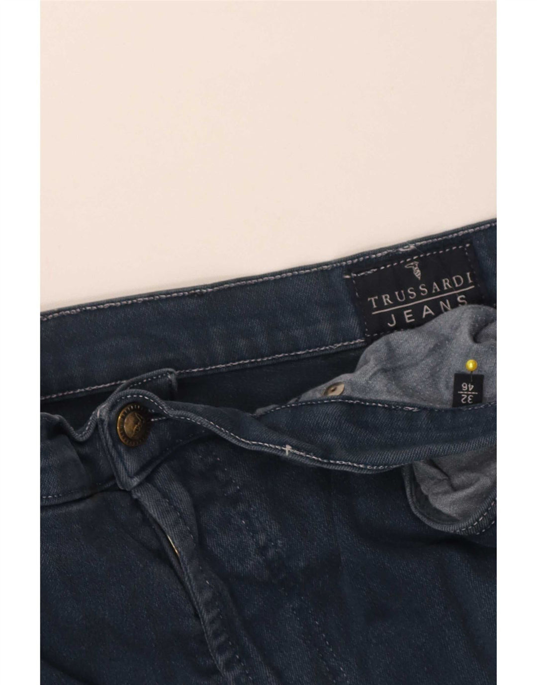 Trussardi Γυναικείο Tapered Jeans IT 46 Large W32 L28 Blue