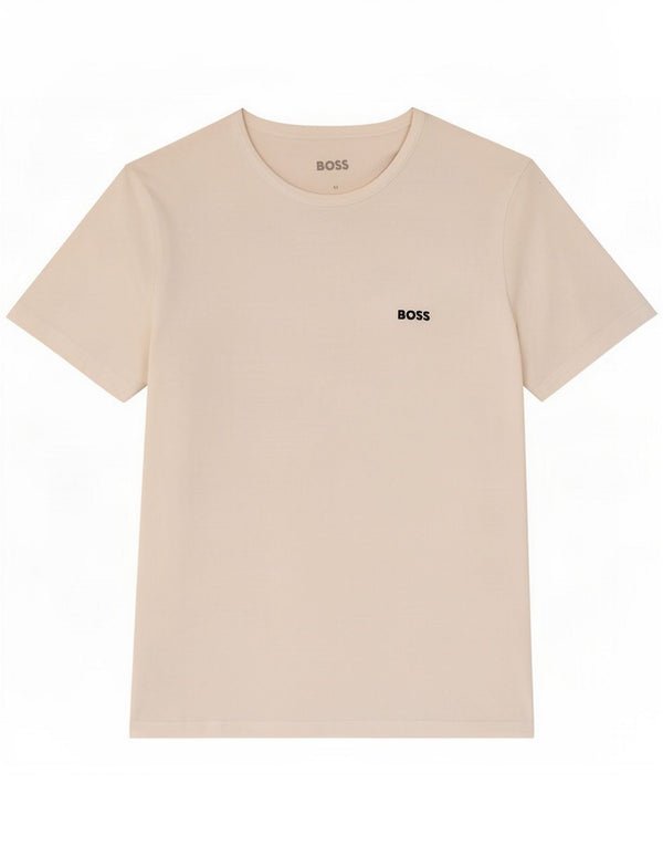 Hugo Boss Mens T-Shirt Top Medium White Cotton