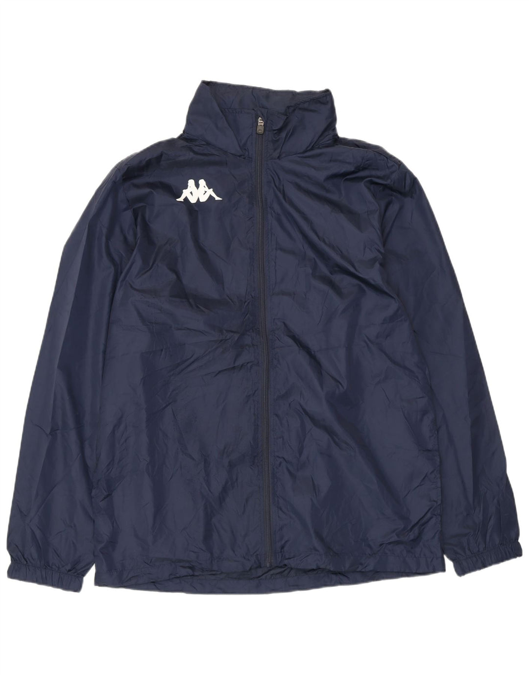 Ανδρικό τζάκετ KAPPA Windbreaker UK 40 Large Navy Blue Polyester