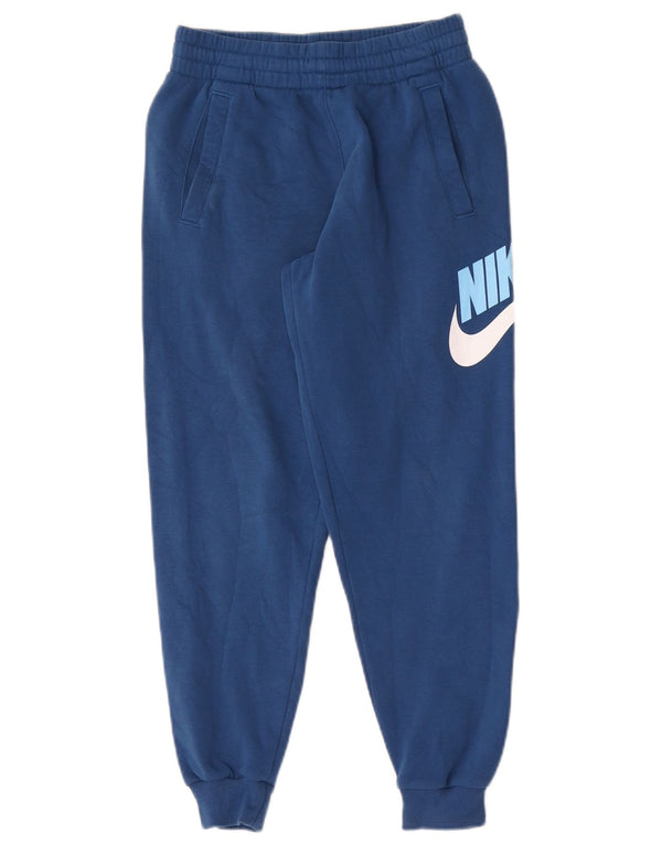 Παντελόνι αθλητικής φόρμας Nike Boys Graphic Joggers 10-11 ετών Μεσαίο μπλε βαμβακερό