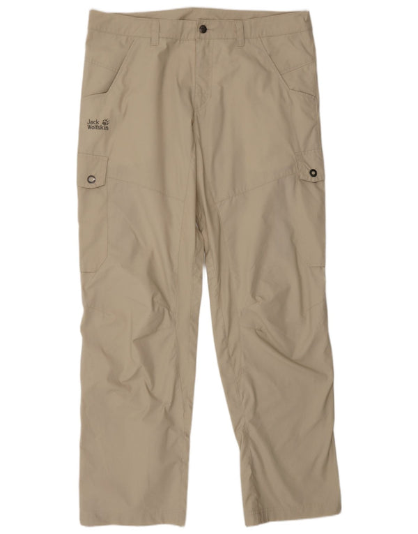 JACK WOLFSKIN Ανδρικό παντελόνι Cargo UK 44 XL W36 L33 Μπεζ