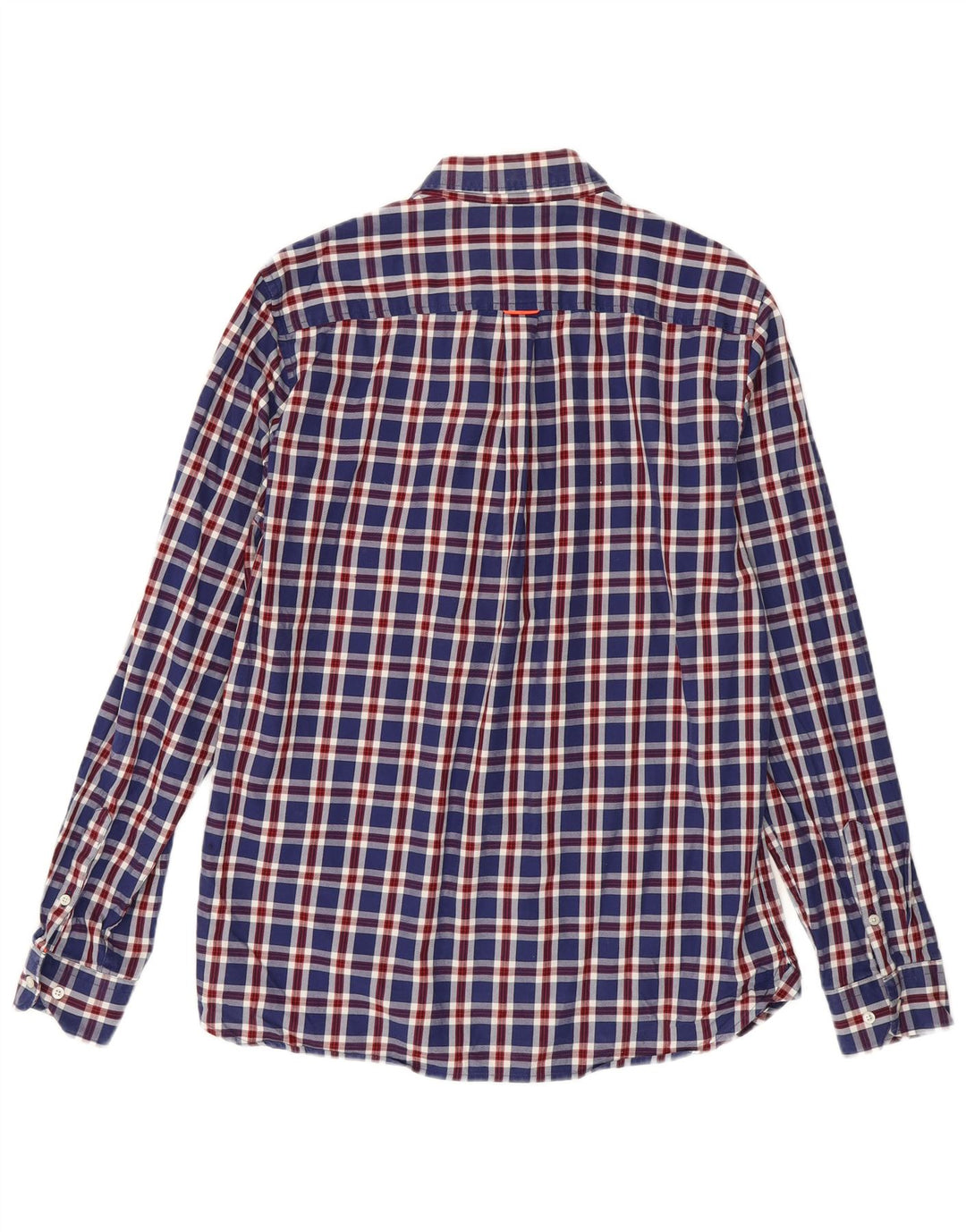 Ανδρικό πουκάμισο Superdry Large Blue Check Cotton