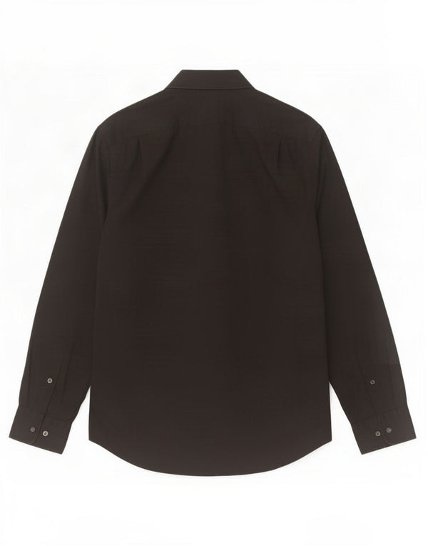 Gap Mens Classic Fit Shirt Medium Black Cotton