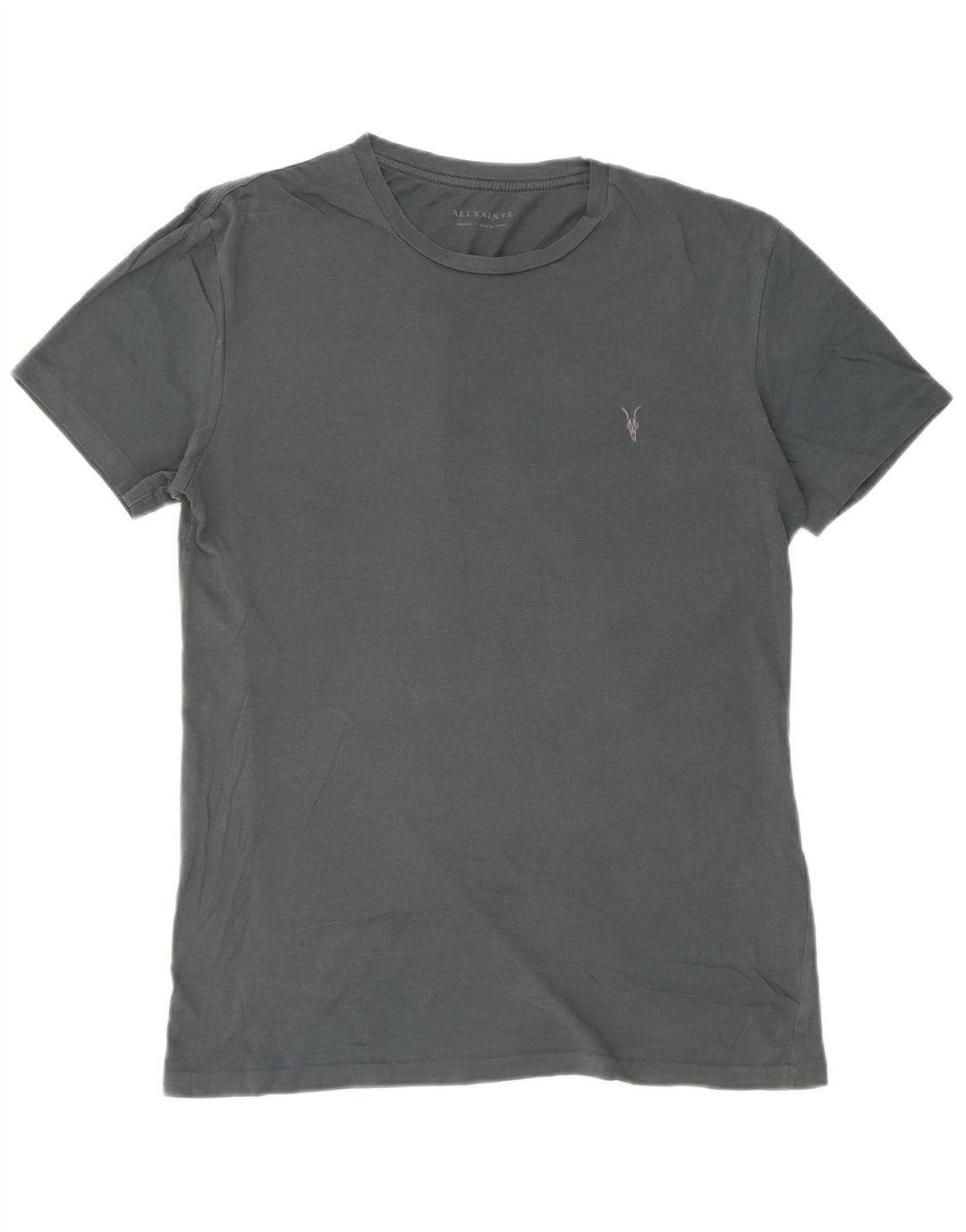 Ανδρικό T-Shirt All Saints Top Μικρό Γκρι Βαμβακερό