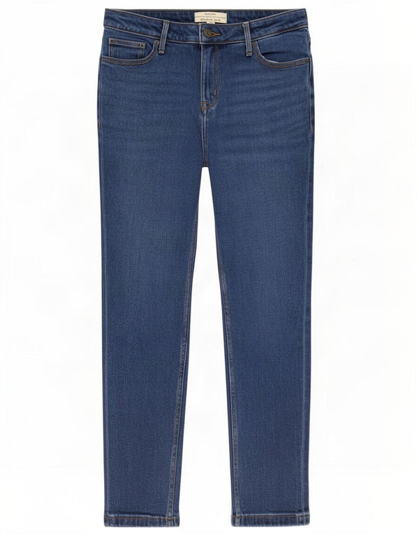 White Stuff Γυναικεία Relaxed Fit Slim Jeans UK 12 Medium W30 L28 Blue Cotton