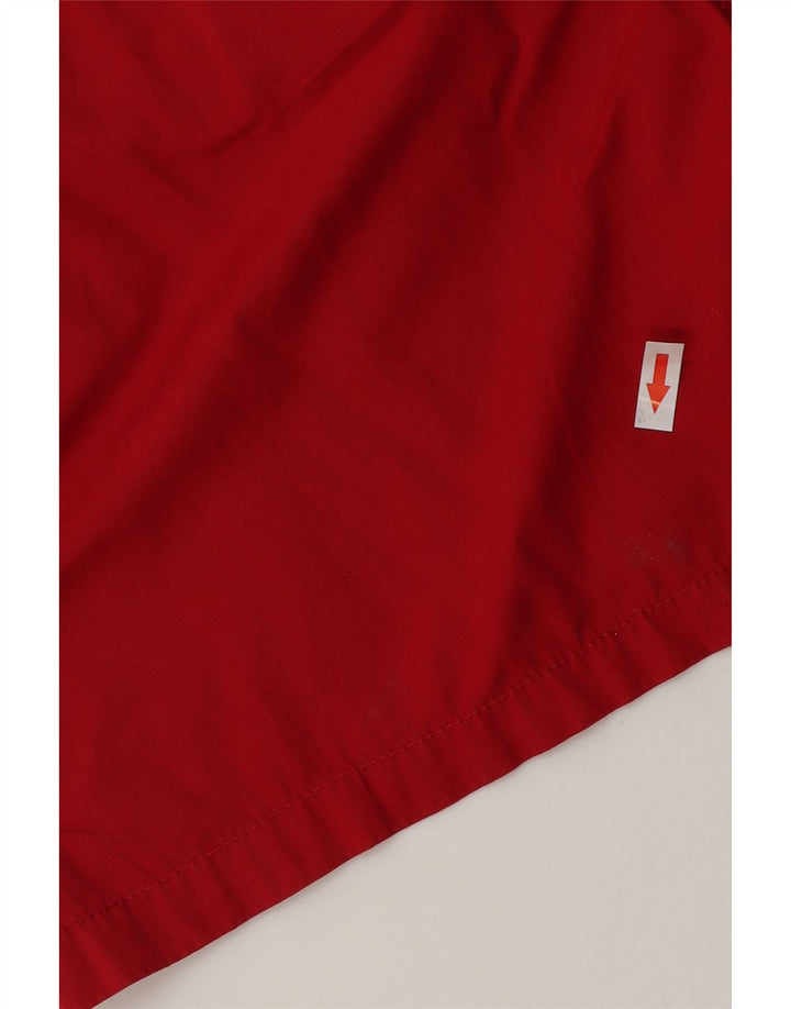 Γυναικείο γραφικό σορτς κολύμβησης FILA UK 18 XL κόκκινο πολυεστέρα