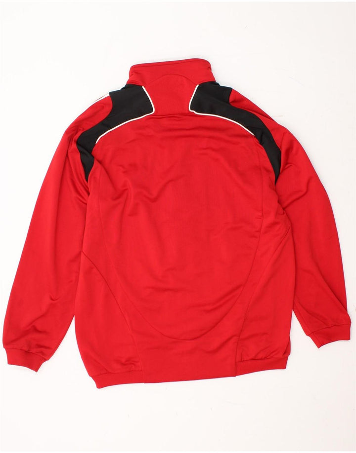 Ανδρική φόρμα ADIDAS Top Jacket UK 42/44 Large Red Colourblock Πολυεστέρας