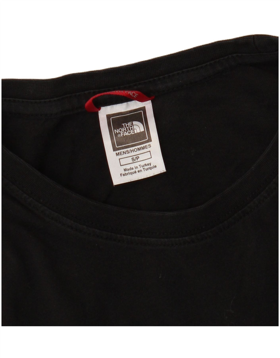Ανδρικό γραφικό τοπ μακρυμάνικο North Face Μικρό Μαύρο