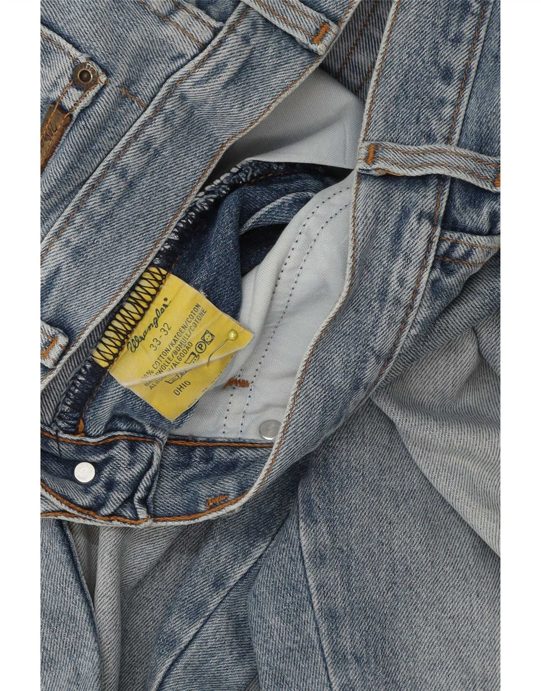 Ανδρικό τζιν Wrangler Ohio Straight W33 L29 Μπλε βαμβακερό