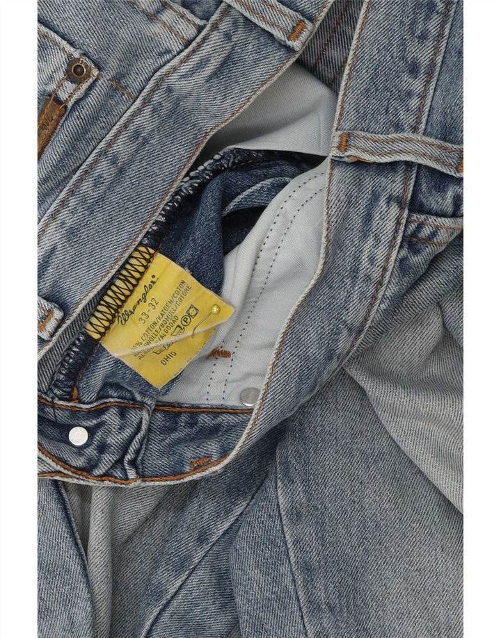 Ανδρικό τζιν Wrangler Ohio Straight W33 L29 Μπλε βαμβακερό