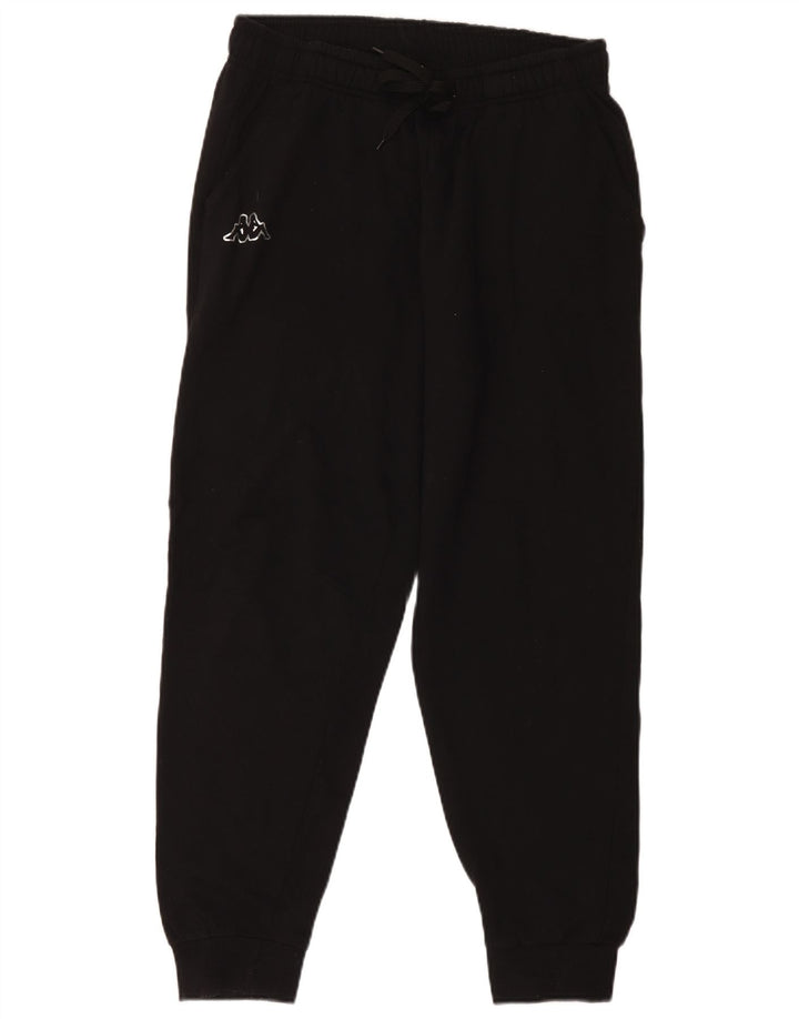 Ανδρική φόρμα Kappa Παντελόνι Joggers Μεγάλο Μαύρο Βαμβακερό