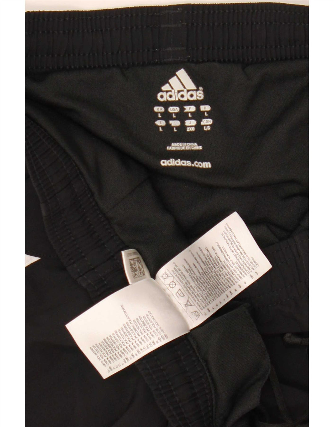 Ανδρικό σορτς Adidas Climalite Sport μεγάλο μαύρο πολυεστέρα