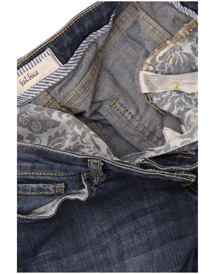 Fat Face Γυναικείο Cropped Jeans UK 12 Medium W34 L23 Blue Cotton