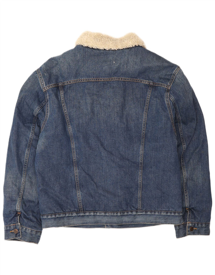 Ανδρικό τζιν μπουφάν Wrangler UK 40 μεγάλο μπλε βαμβακερό