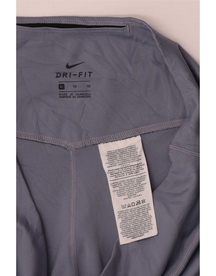 Γυναικεία κολάν Nike UK 18 XL Blue Polyester Sports