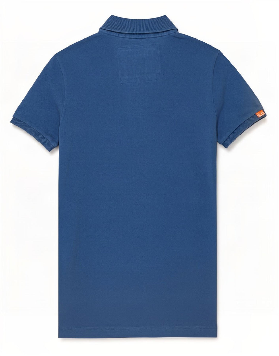 Ανδρικό μπλουζάκι πόλο Superdry, μικρό μπλε βαμβακερό