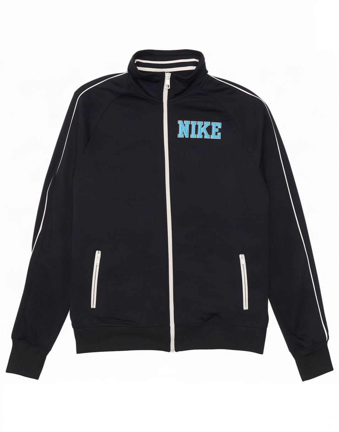 Ανδρική φόρμα γυμναστικής Nike με γραφικό τζάκετ με μεγάλο μπλε ναυτικό πολυεστέρα