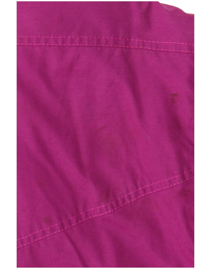 Brugi Ανδρικό μπουφάν με κουκούλα IT 48 Medium Purple Colourblock Polyester
