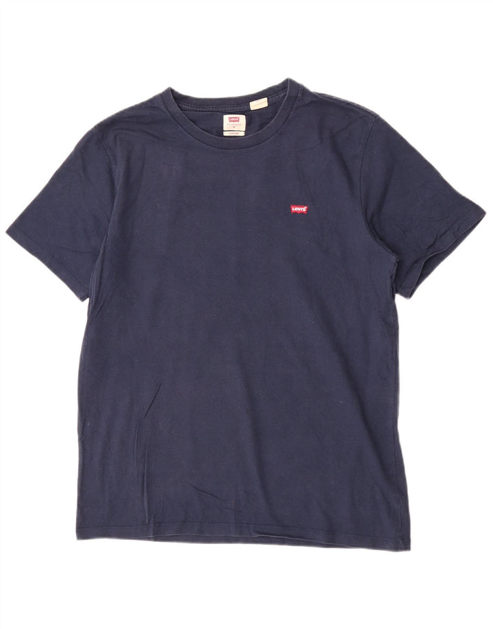Ανδρικό μπλουζάκι Levi's Standard Top Medium Navy Blue