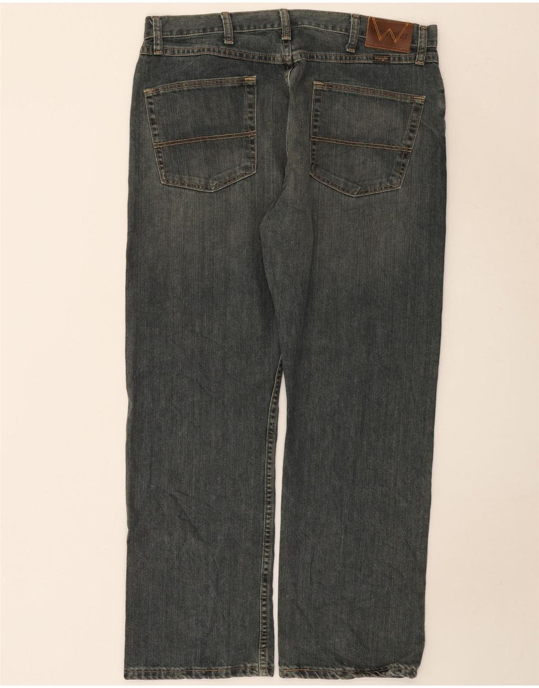 Ανδρικό τζιν Wrangler ίσιο W36 L29 Μπλε βαμβακερό