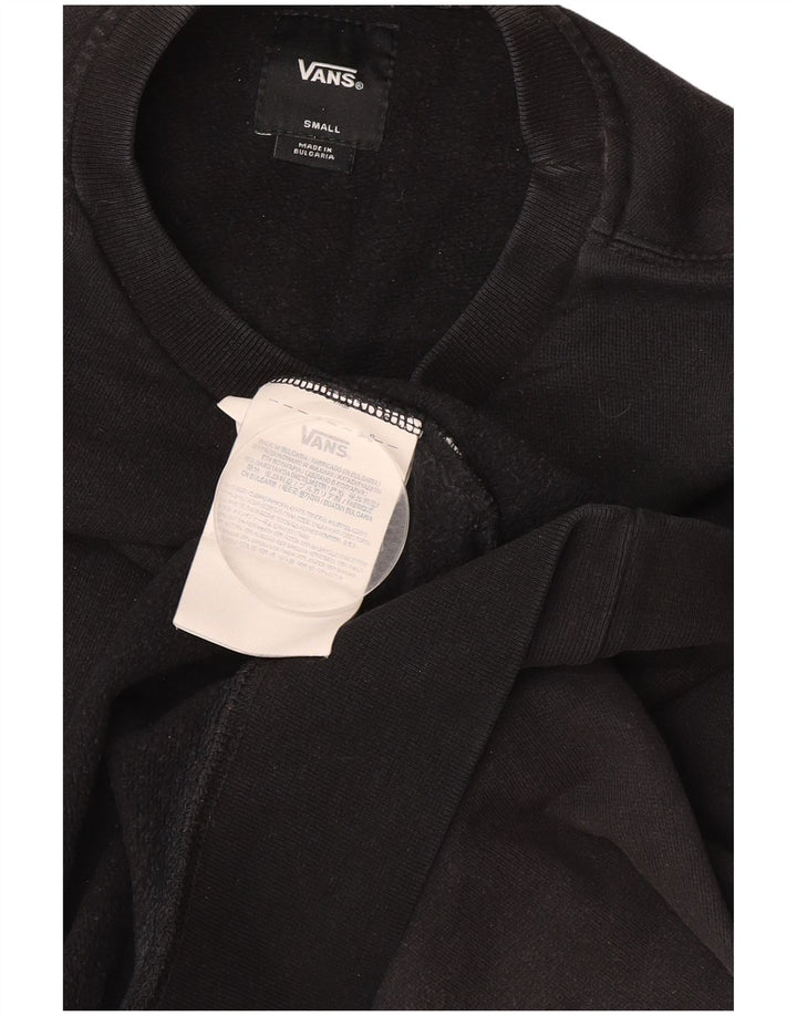 Ανδρικό γραφικό φούτερ VANS Jumper Μικρό μαύρο βαμβακερό